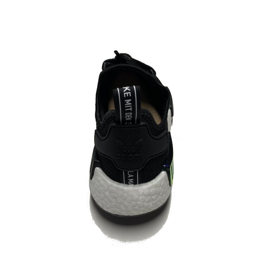 adidas NMD R1 Core Black Metallic Womens Shoes - Picture 4 of 6